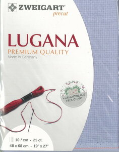 (kaz25-501)ツバイガルト 25カウント 色番号501 ルガナ プリカット 刺繍布 刺しゅう布 ししゅう 生地 ドイツ製 ヨーロッパ製 刺繍用生地 ZWEIGART zweigart