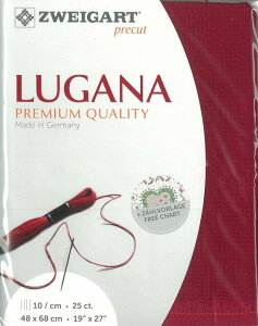 (kaz25-906)ツバイガルト 25カウント 色番号906 ルガナ プリカット 刺繍布 刺しゅう布 ししゅう 生地 ドイツ製 ヨーロッパ製 刺繍用生地 ZWEIGART zweigart