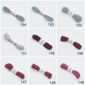 (apple145) Abvg N[GE[ 145-154 hJю ю pY E[100 Appletons Crewel Woo iȐF ׂ \tg ӂ_炩ׂ}Ăɂ nhCh | ٖD