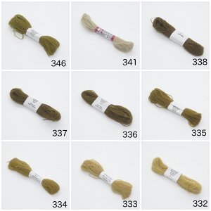 (apple332) Abvg N[GE[ 332-346 hJю ю pY E[100 Appletons Crewel Woo iȐF ׂ \tg ӂ_炩ׂ}Ăɂ nhCh | ٖD