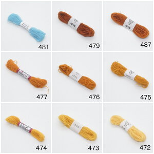 (apple472) Abvg N[GE[ 472-481 hJю ю pY E[100 Appletons Crewel Woo iȐF ׂ \tg ӂ_炩ׂ}Ăɂ nhCh | ٖD