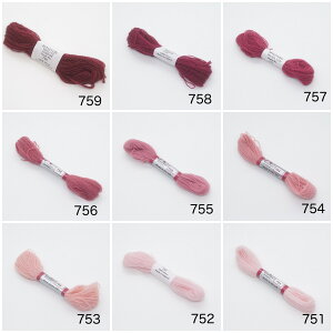 (apple751) Abvg N[GE[ 751-759 hJю ю pY E[100 Appletons Crewel Woo iȐF ׂ \tg ӂ_炩ׂ}Ăɂ nhCh | ٖD