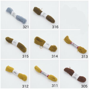 (apple305) Abvg N[GE[ 305-321 hJю ю pY E[100 Appletons Crewel Woo iȐF ׂ \tg ӂ_炩ׂ}Ăɂ nhCh | ٖD