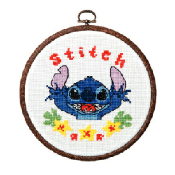楽天市場 Op7323 刺繍キット予約販売 スティッチ 初心者でも簡単 ディズニー オリンパス 額 ミニ額 手作り クロス ステッチ 手芸 初級 中級 You 楽天市場店