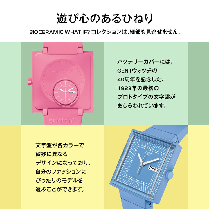 楽天市場】【公式ストア】Swatch スウォッチ WHAT IF? ワット・イフ 