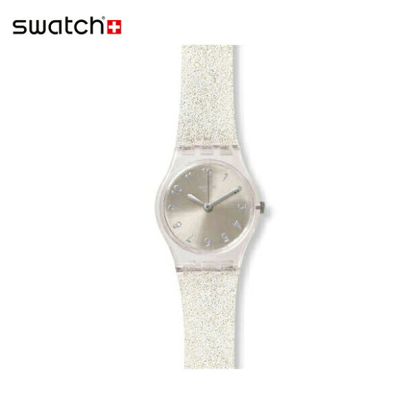 【スーパーSALEP10倍！抽選で最大100％Pバック】【公式ストア】Swatch スウォッチ SILVER GLISTAR TOO? シルバー・グリスター・トゥー LK343E Originals(オリジナルズ) Lady(レディ) 【送料無料】 (素材)ベルト：シリコン
