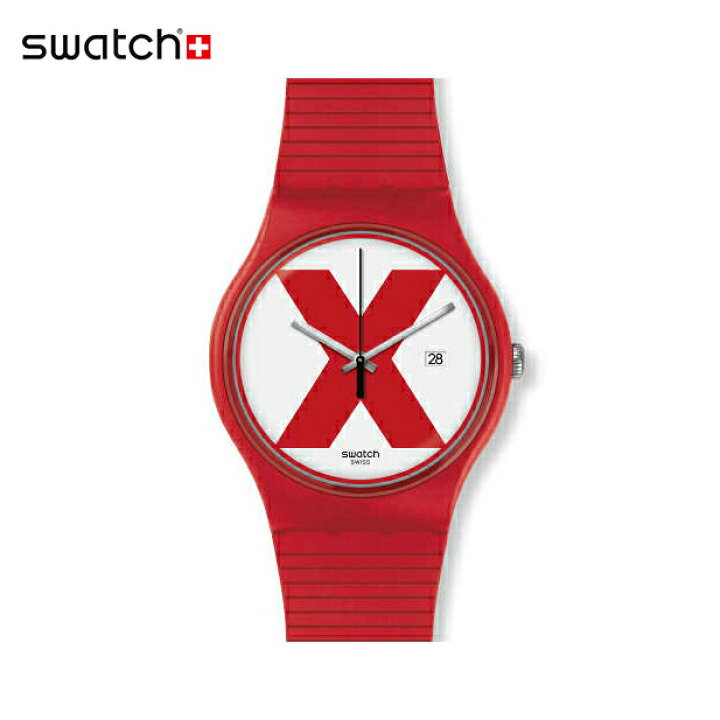 楽天市場】【公式ストア】Swatch スウォッチ XX-RATED RED ダブル 
