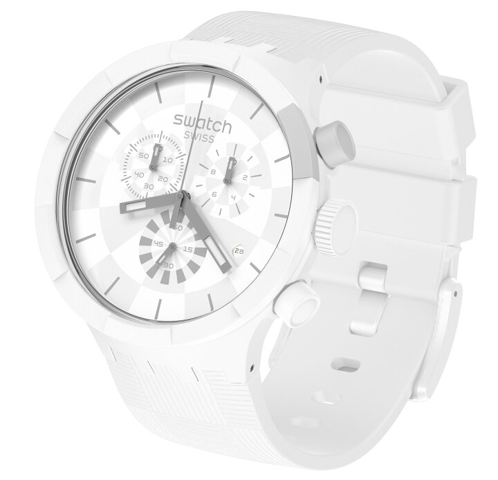 楽天市場】【公式ストア】Swatch スウォッチ CHEQUERED WHITE チェッ  