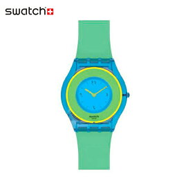 【公式ストア】Swatch スウォッチ HARA GREEN 01 ハラ・グリーン・01 SS08Z100Originals(オリジナルズ) SKIN Classic(スキン・クラシック) 【送料無料】(素材)ベルト：シリコン ケース：バイオ由来素材レディース 腕時計 人気 定番 プレゼント