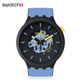 【公式ストア】Swatch スウォッチ TRAVEL BY DAY トラベル・バイ・デイ SB03B108Originals(オリジナルズ) BIG BOLD(ビッグ・ボールド) 【送料無料】(素材)ベルト：シリコン ケース：bioceramicメンズ レディース 腕時計 人気 定番 プレゼント