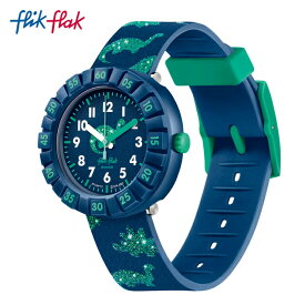 【公式ストア】Flik Flak フリックフラック DINAXUS ダイナクサス FCSP117Swatch(スウォッチ) Story Time(ストーリー・タイム) 【送料無料】(素材)ベルト：シリコン ケース：バイオ由来プラスチックキッズ ボーイズ 腕時計 人気 定番 プレゼント