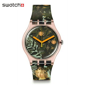 【公式ストア】Swatch スウォッチ ALLEGORIA DELLA PRIMAVERA BY BOTTICELLI アレゴリア・デッラ・プリマヴェーラ・バイ・ボッティチェリ SUOZ357Originals(オリジナルズ) NEW GENT(ニュー・ジェント) 【送料無料】メンズ レディース 腕時計 人気 定番 プレゼント