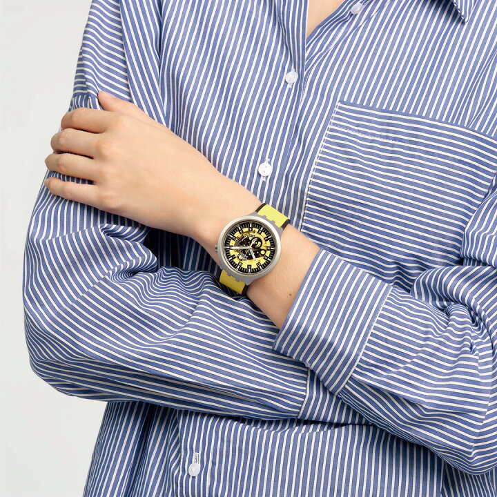 楽天市場】【公式】Swatch スウォッチ BOLDEN YELLOW ボールド 