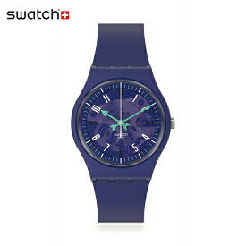 【公式ストア】Swatch スウォッチ PHOTONIC PURPLE フォトニックパープル SO28V102Originals(オリジナルズ) Gent(ジェント) 【送料無料】(素材)ベルト：シリコン ケース：バイオ由来素材メンズ レディース 腕時計 人気 定番 プレゼント