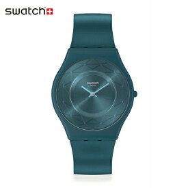 【楽天イーグルス感謝祭期間はP10倍！】【公式】Swatch スウォッチ AURIC WHISPER オーリック・ウィスパー SS08N116 メンズ レディース 腕時計 クオーツ アナログ 3気圧防水 グリーン スイスブランド おしゃれ ギフト プレゼント