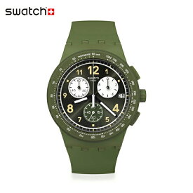 【公式ストア】Swatch スウォッチ NOTHING BASIC ABOUT GREEN ナッシング・ベーシック・アバウト・グリーン SUSG406Originals(オリジナルズ) New Chrono Plastic(ニュー・クロノ・プラスチック) 【送料無料】メンズ レディース 腕時計 人気 定番 プレゼント