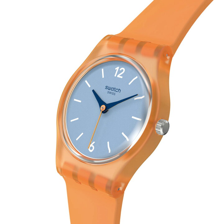 ⌚️スイス名門 Swatch Watch スウォッチ 鮮やかなオレンジ 夏に際立つ 