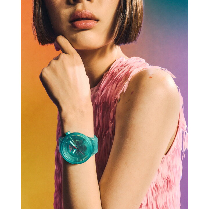 楽天市場】【公式】Swatch スウォッチ TURQUOISE JOY ターコイズ 