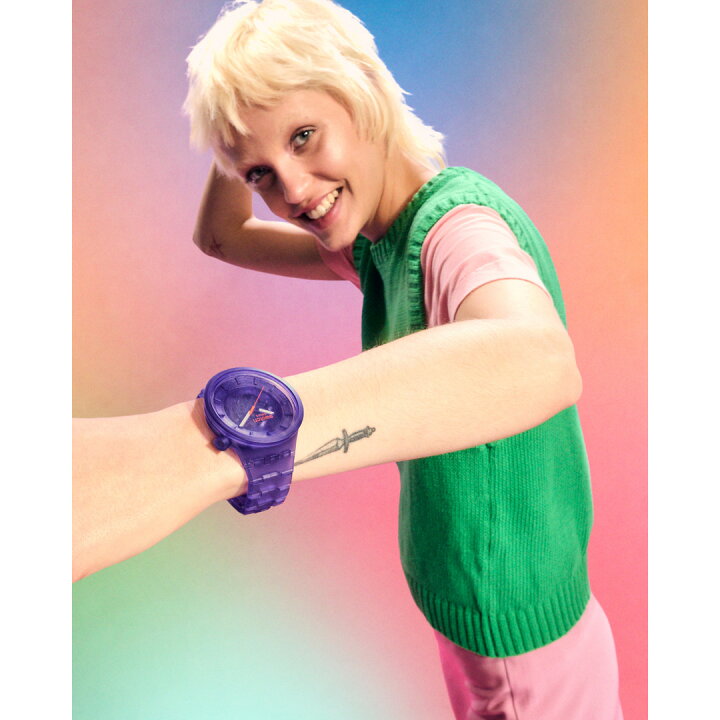 楽天市場】【公式】Swatch スウォッチ PURPLE JOY パープル ジョイ 