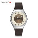 【お買い物マラソン期間はP10倍！】【公式】Swatch スウォッチ HAZEL DELIGHT ヘイゼル・デライト SYXS158 メンズ レディース 腕時計 クオーツ アナログ 3気圧防水 ブラウン スイスブランド おしゃれ ギフト プレゼント