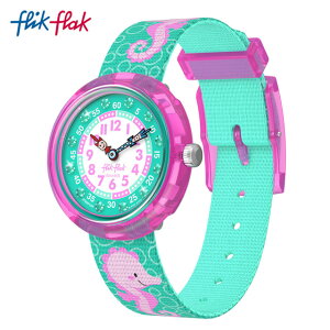 �y���������}���\�����Ԃ�P10�{�I�z�y�����zFlik Flak �t���b�N�t���b�N BUBBLY SEAHORSE �o�u���[�E�V�[�z�[�X FBNP256 Swatch(�X�E�H�b�`) �L�b�Y �r���v ���̎q ���킢�� �O���[�� �A�i���O �N�I�[�c 
