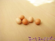ミニチュア 桜色たまご 5個セット IDVREGG01 ドールハウス用