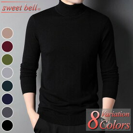 【楽天ランキング受賞】セーター メンズ ニット タートルネック ウール 高品質 羊毛 人気 春 秋 冬 暖かい おしゃれ ニットセーター タートルセーター 大きいサイズも充実 40代 50代 60代にも好評 セーター特集