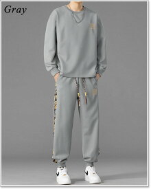 【楽天ランキング受賞】セットアップ メンズ カジュアル 長袖 大きいサイズ 春 秋 冬 上下 スウェット ジャージ トレーナー スポーツ 部屋着 おしゃれ 5L 6L 7L 8L 9L 大きいサイズも充実 セットアップ特集