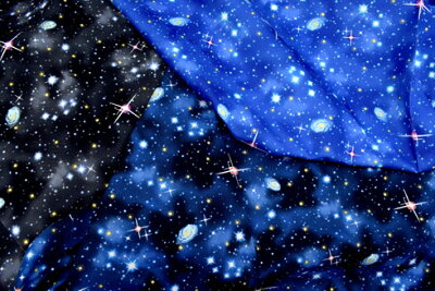 楽天市場 販売終了 宇宙のファンタジー 生地 かわいい 入園 男の子 かわいい生地 スイート ハート