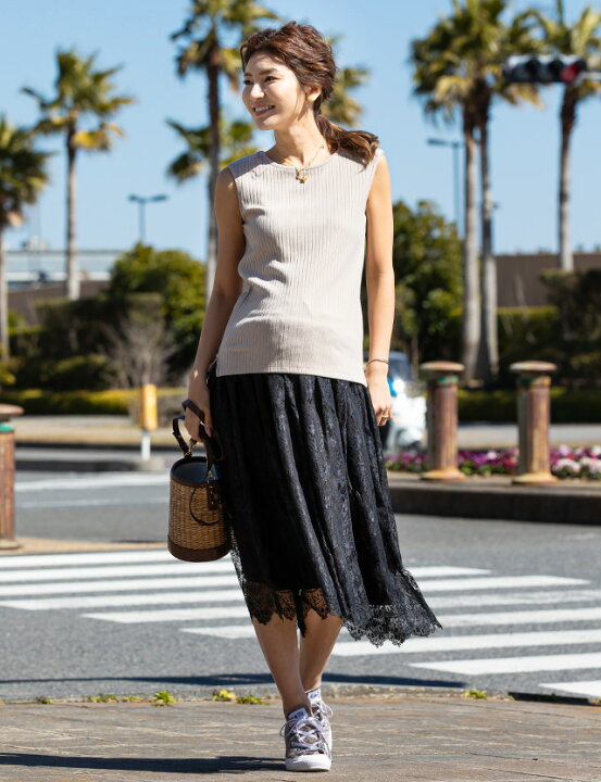 良質 マタニティ スカートプリーツスカート ロング丈 ミモレ丈 スリット ハイウエスト レース 産前産後兼用 着痩せ 無地 バレンタインデー Materialworldblog Com