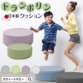 本日終了＼P13倍／ トランポリン 日本製 クッショントランポリン インスタで話題 お部屋で楽しい ダイエット 家庭 室内用 子供 大人 大人用 静音 リビング エクササイズ フィットネス アウトドア トレーニング 高弾性ウレタン