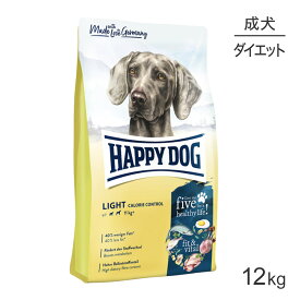 【最大400円オフクーポン■要事前取得】HAPPY DOG フィット&バイタル ライト カロリーコントロール 中・大型犬 成犬用 12kg (犬・ドッグ)[正規品]