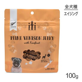 【マラソン中最大ポイント10倍※要エントリー】iti イティ ドッグトリーツ ベニソンジャーキー エイジングケア 100g (犬・ドッグ)[正規品]