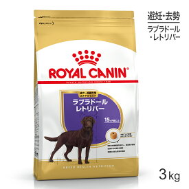 【マラソン中最大ポイント10倍※要エントリー】ロイヤルカナン ラブラドールレトリバー ステアライズド 成犬～高齢犬用 3kg (犬・ドッグ) [正規品]