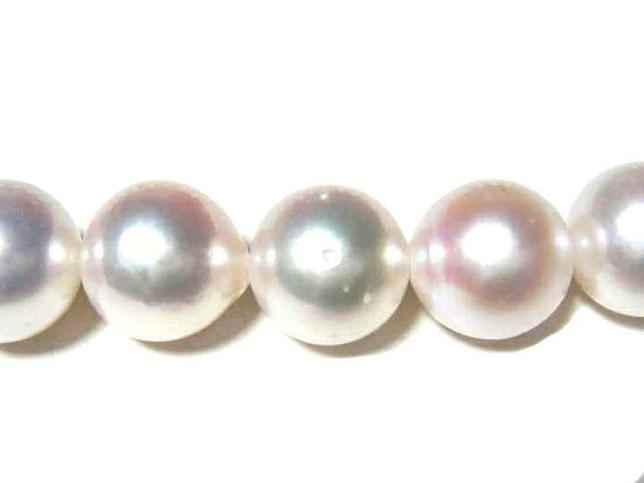 楽天市場】【追加分】New 超大珠 照り最高 定番ホワイトアコヤ本真珠  