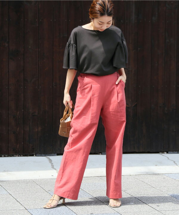 楽天市場 トップス レディース 夏 半袖 フリル 大人 Tシャツ シンプル きれいめ 大きめ ワンマイル Tブラ Tブラウス カットソー フリルデザイン 30代 40代 かわいい Tシャツ ゆったり 通勤 オフィス カジュアル ママ 母 Sweet Sheep ｓｗｅｅｔ ｓｈｅｅｐ