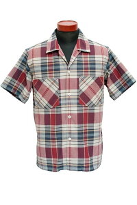 DELUXEWARE (�f���b�N�X�E�G�A)�@�����V���c�@LV-35S�@1960s S/S CHECK SHIRT�@�}���`�`�F�b�N