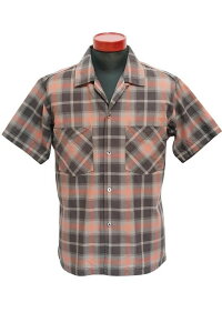 DELUXEWARE (�f���b�N�X�E�G�A)�@�����V���c�@LV-35S�@1960s S/S CHECK SHIRT�@ �u���b�N