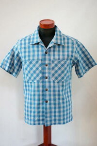 SUN SURF Special Edition (�T���T�[�t�E�X�y�V�����G�f�B�V����)�@�����p���J�V���c�@SS39127�@WATUMULL'S PALAKA CHECK SHIRT�@�u���[ ���m�G���^�[�v���C�Y