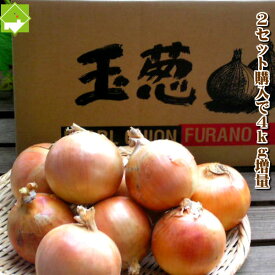 2セット購入で4kg増量　たまねぎ　北海道富良野産低農薬であま〜い　玉葱 3kg（15玉前後）　送料無料 別途送料が発生する地域あり