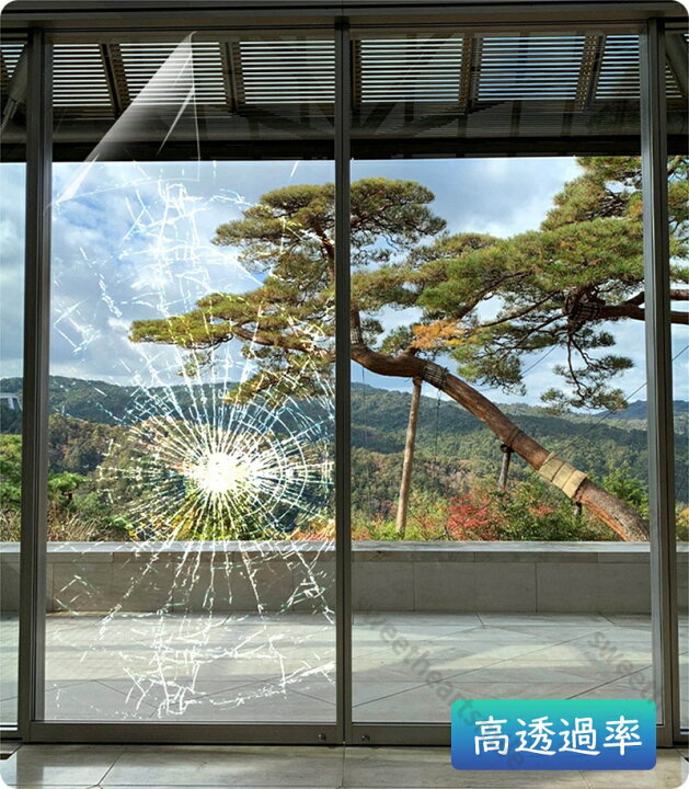 楽天市場】送料無料 窓用 ガラス保護フィルム 10M 台風対策 ガラス保護 