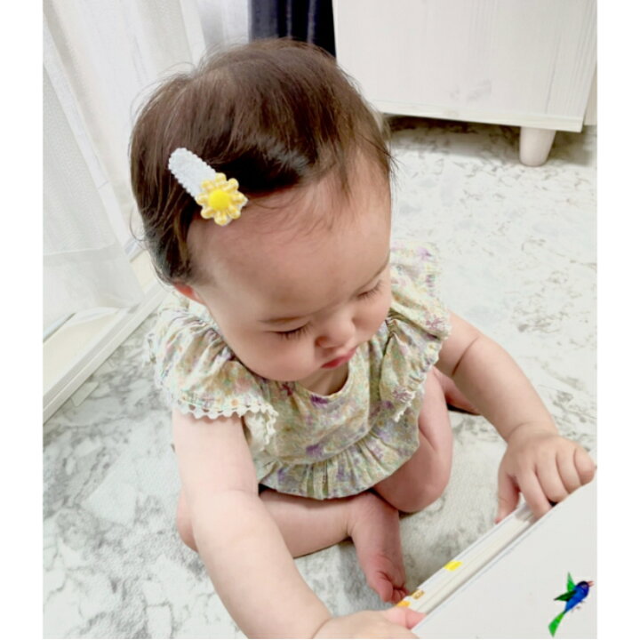 楽天市場 チェックフラワー ベビー 赤ちゃん パッチンどめ ヘアピン 2コ ピンク 赤 白 パッチン留め パッチンピン ヘアクリップ ヘアアクセサリー 髪飾り 髪留め あかちゃん おしゃれ お出かけ お誕生日 1才 0才 新生児 Bhcm 全品 送料無料 実施中 スウィートキス