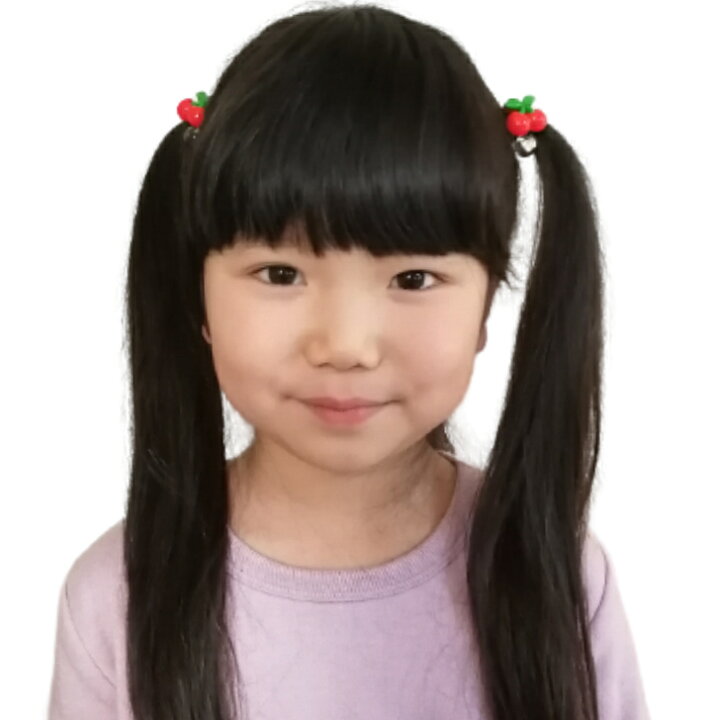 楽天市場】【 ヘアゴム キッズ 】フルーツ ヘアゴム (2コ) | ヘア 