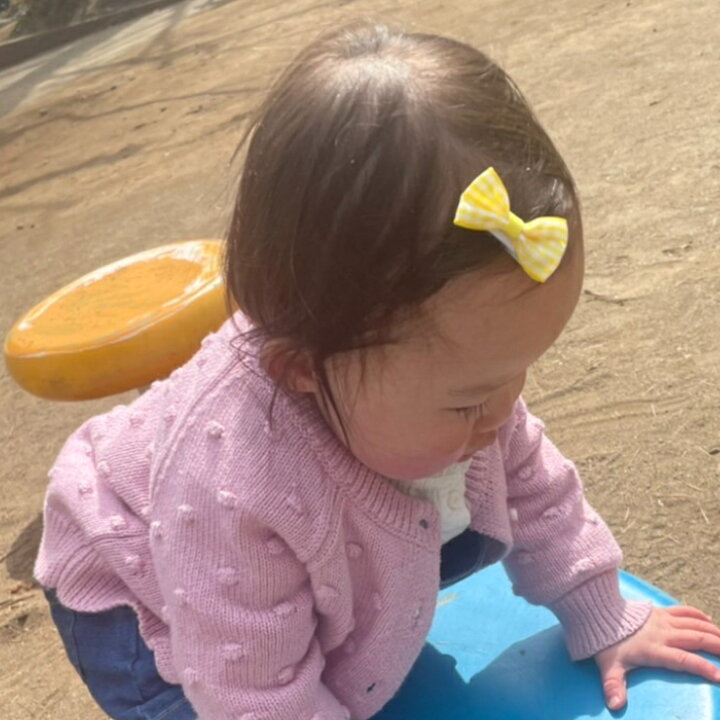 楽天市場 ベビー ヘアクリップ ギンガムチェック リボン 3 5cm 滑り止め付 1コ Baby レット ピンク イエロー ヘアアクセサリー 髪飾り ミニ Mini 手作り ハンドメイド 赤ちゃん あかちゃん キッズ 新生児 乳児 Bhcc ヘアクリップ キッズ 全品 送料無料 実施