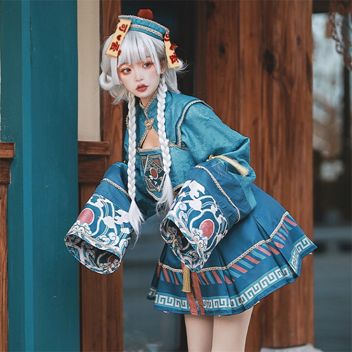 楽天市場】ハロウィン コスプレ 3点セット キョンシー 衣装 キョンシー 
