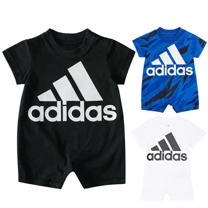 adidas ベビー ロンパース 9mサイズ - メルカリ