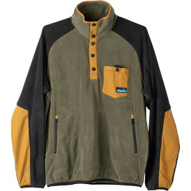 (取寄) カブー メンズ ティーナウェイ フリース ジャケット - メンズ KAVU men Teannaway Fleece Jacket - Men's Shadow Leaf