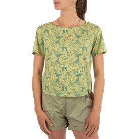 (取寄) スポルティバ レディース ディメンション T-シャツ - ウィメンズ La Sportiva women Dimension T-Shirt - Women's Lagoon/Green Banana