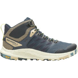 (取寄) メレル メンズ ノバ 3 ミッド ウォータープルーフ ハイキング ブーツ - メンズ Merrell men Nova 3 Mid Waterproof Hiking Boots - Men's Navy