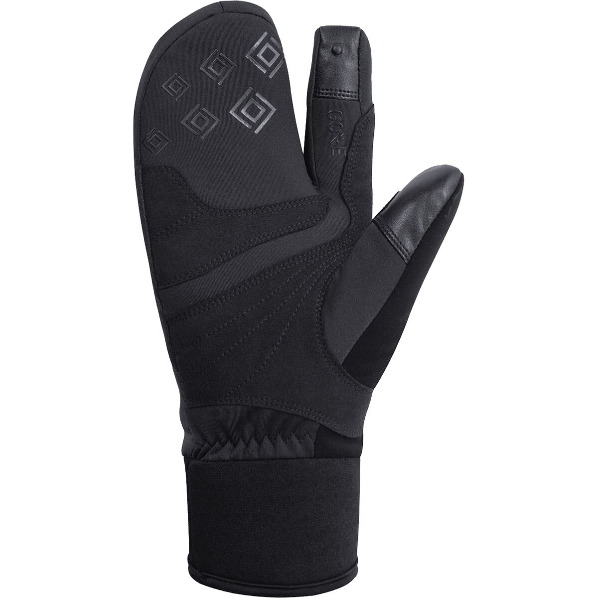 年末のプロモーション特価！(取寄) ゴアウェア メンズ メンズ サーモ インフィニアム グローブ INFINIUM ゴア-テックス Black  Glove men GORE-TEX スプリット Split Men's GOREWEAR Thermo グローブ